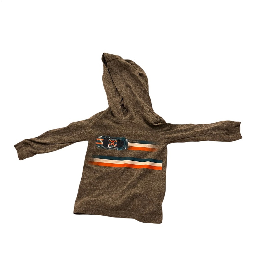 Hooded long sleeve shirt
